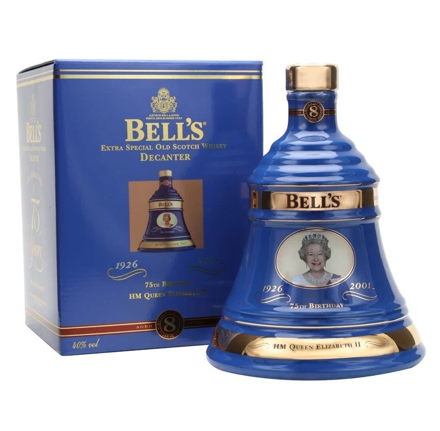 Bell's 8 Year Old Decanter 75th Birthday of Queen Elizabeth II