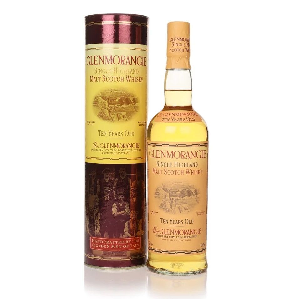 Glenmorangie 10 Year Old - 1990s (with Sixteen Men of Tain Design