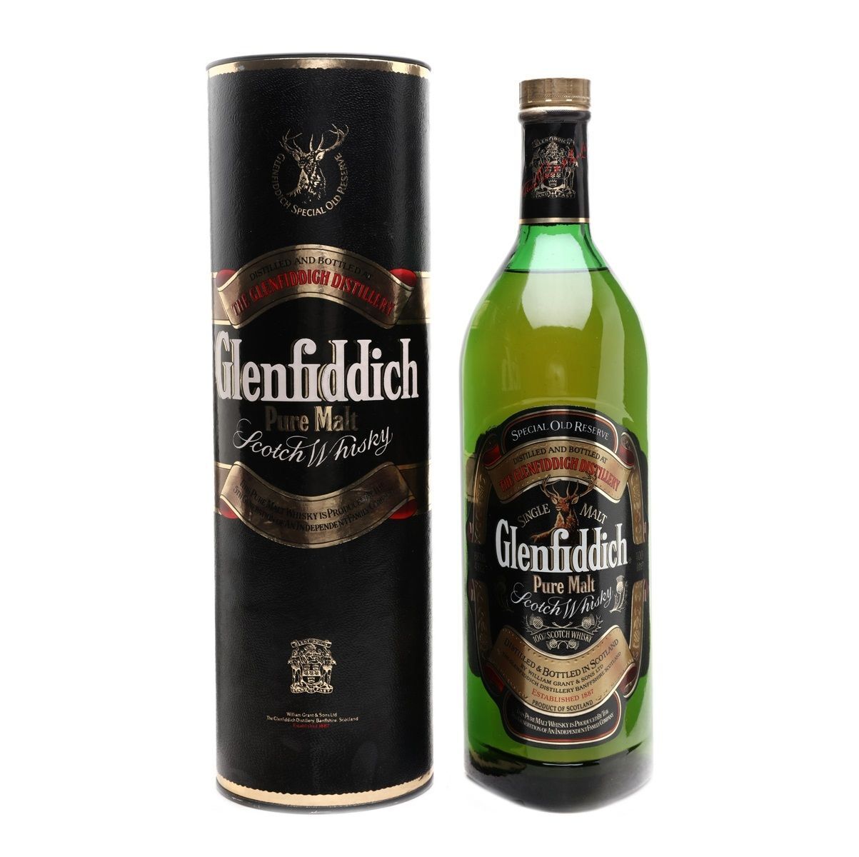 Glenfiddich 8 Year Old Pure Malt Special Old Reserve (1970s) 43GL