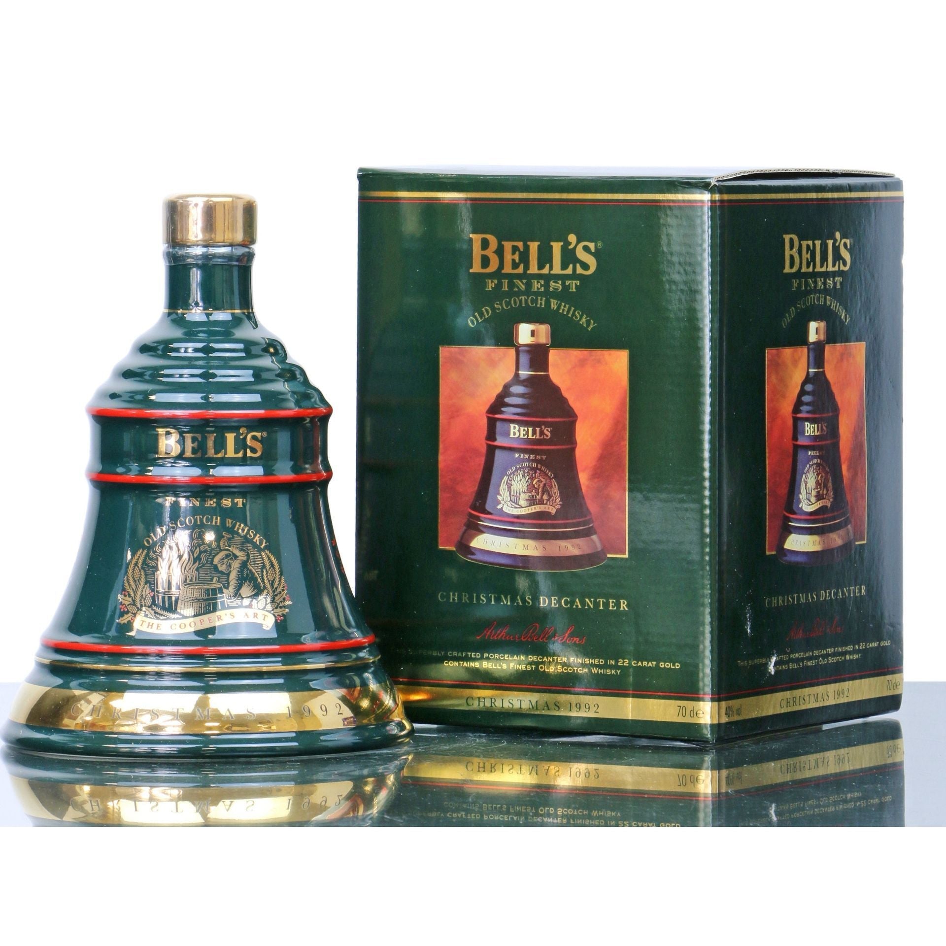 Bell's 8 Year Old Christmas 1992 Decanter 
