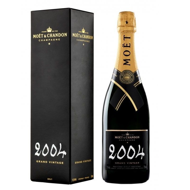 Moët & Chandon 2004 Grand Vintage 750ml Moet & Chandon 2004 Grand Vintage Champagne 75cl – Whisky Situation