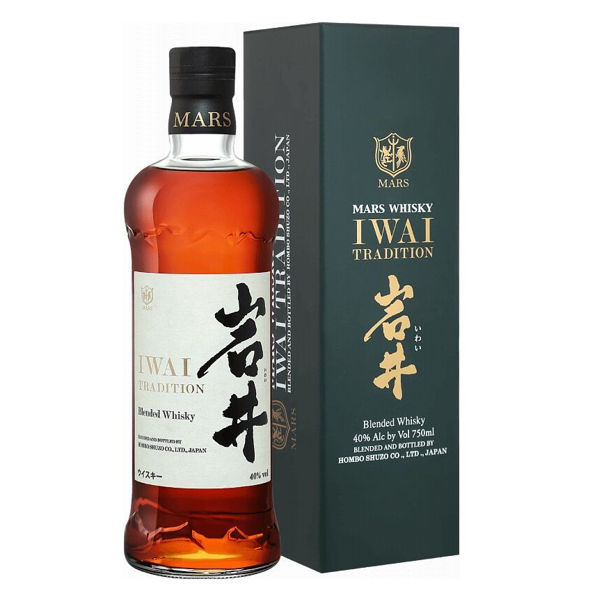 MARS WHISKY IWAI TRADITION 750ml ２本セット Mars Iwai Tradition US Import Japanese Blended Whisky (2024) 75cl