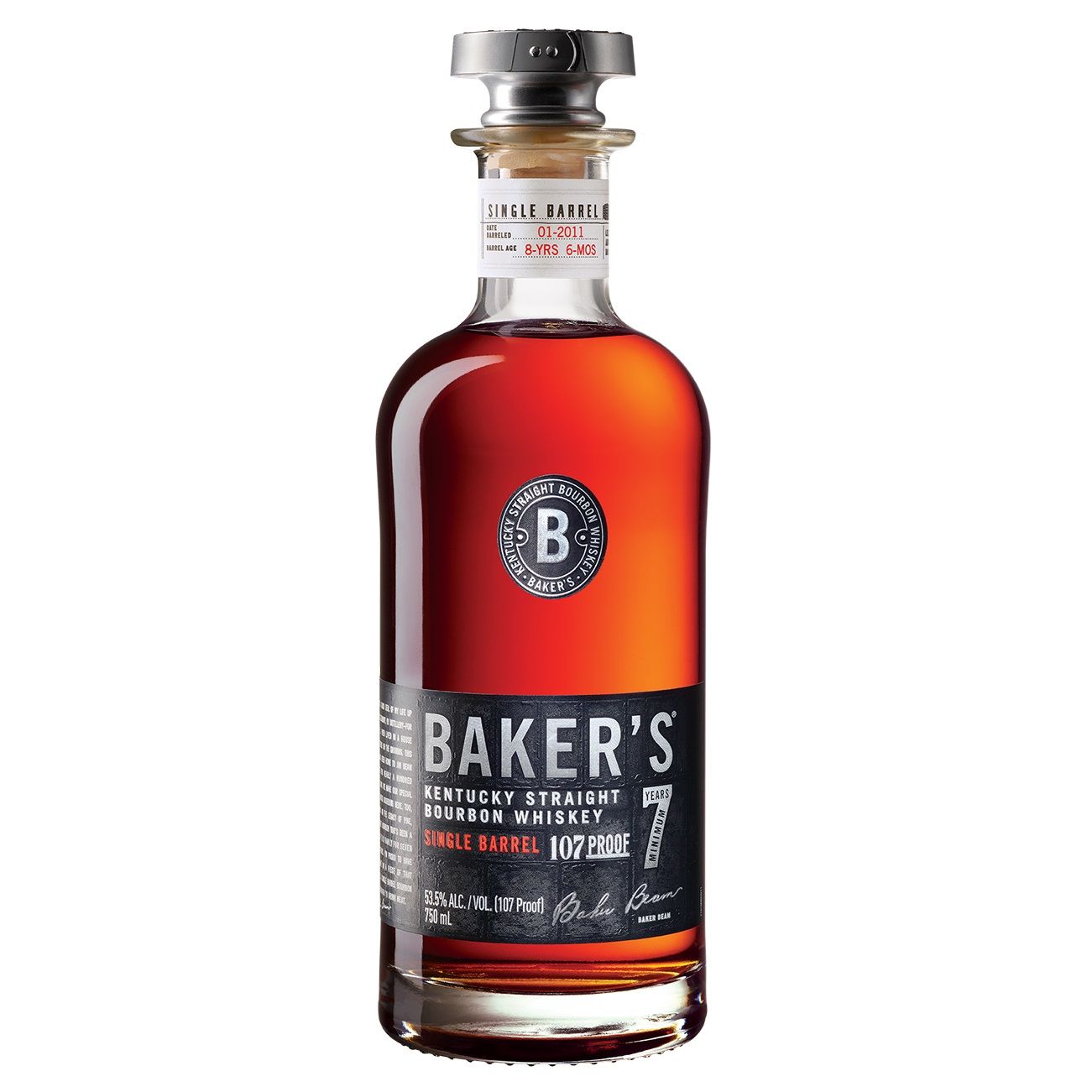 ベイカーズBourbon 7years Baker's 7 Year Old Single Barrel Kentucky Straight Bourbon Whiskey