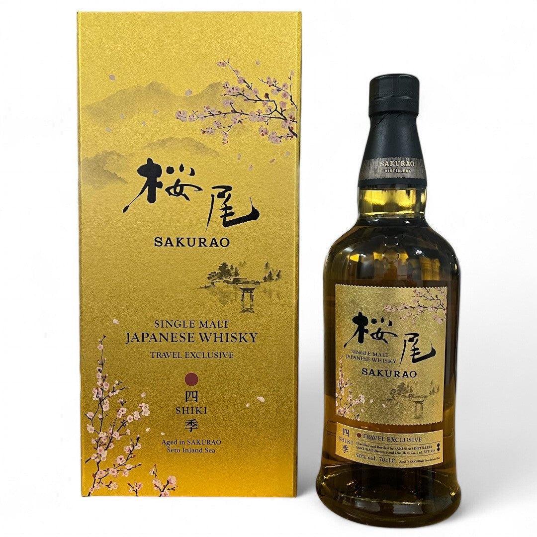 Sakurao Single Malt Whisky 100 Proof Limited Edition Travel Retail