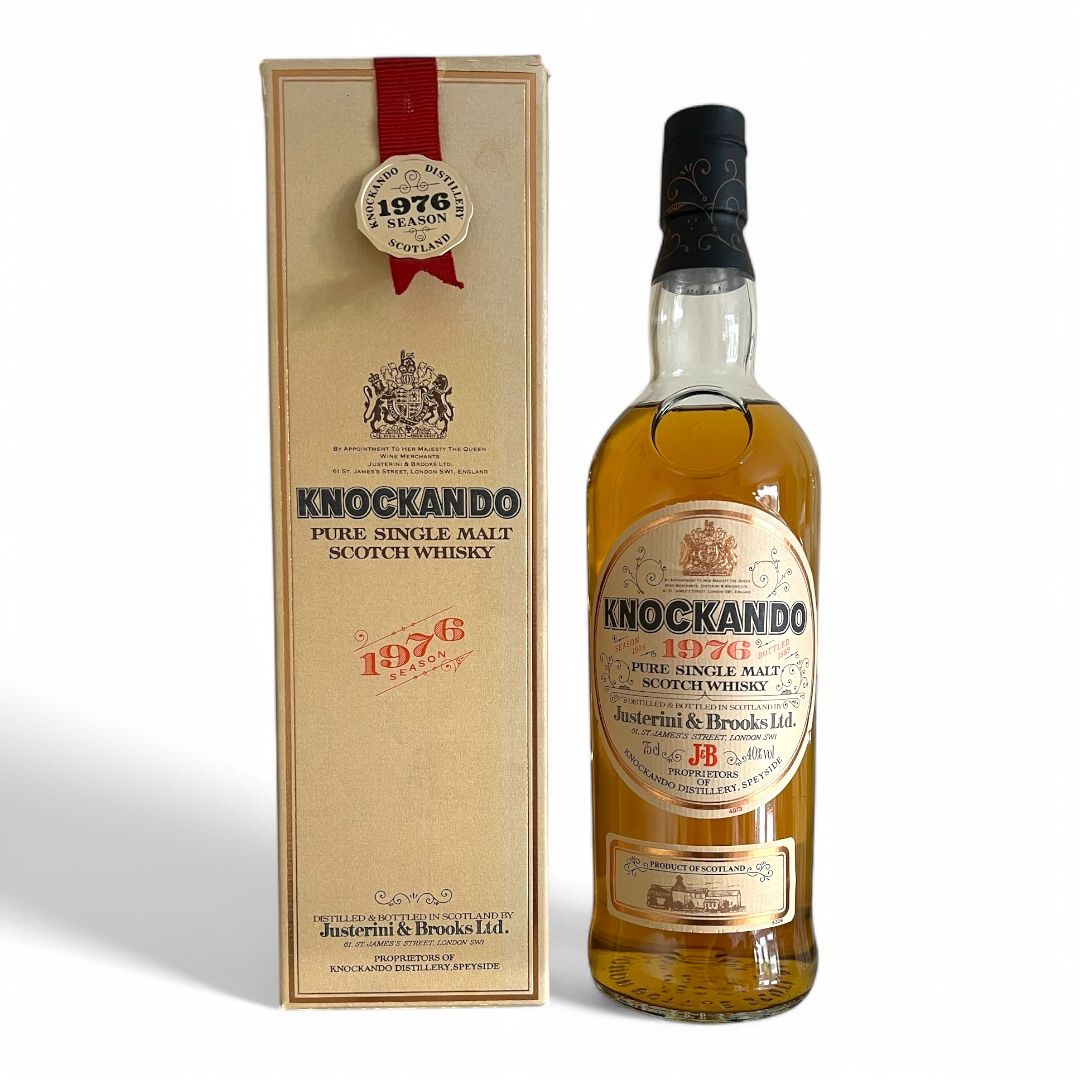 Knockando 1976 Vintage Speyside Single Malt Scotch Whisky (1989