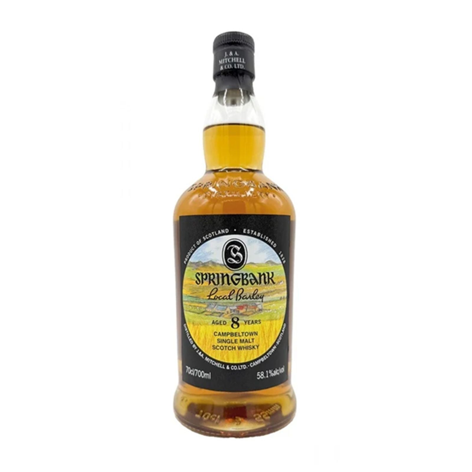 l*0様 SPRINGBANK 8年●古酒●モルトウイスキー●26-04-19- Springbank 8 Year Old Local Barley 2025 Release Campbeltown Single