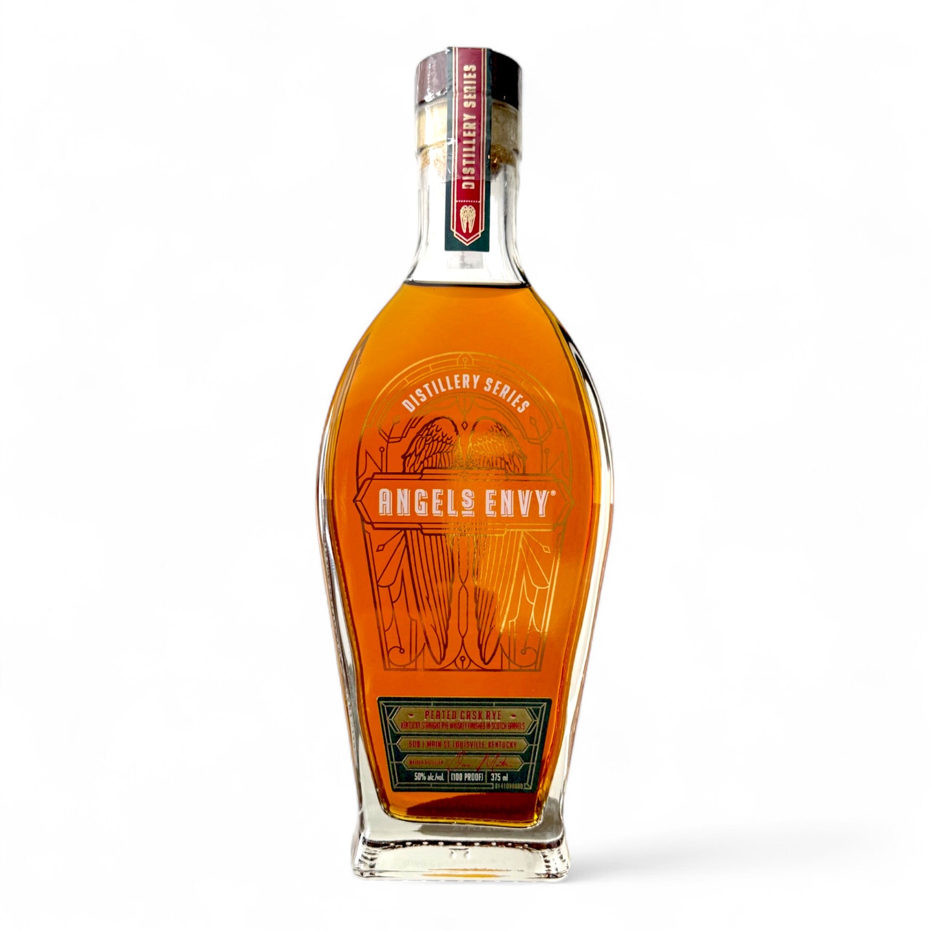 Angel's Envy Peated Cask Rye Distillery Exclusive Kentucky