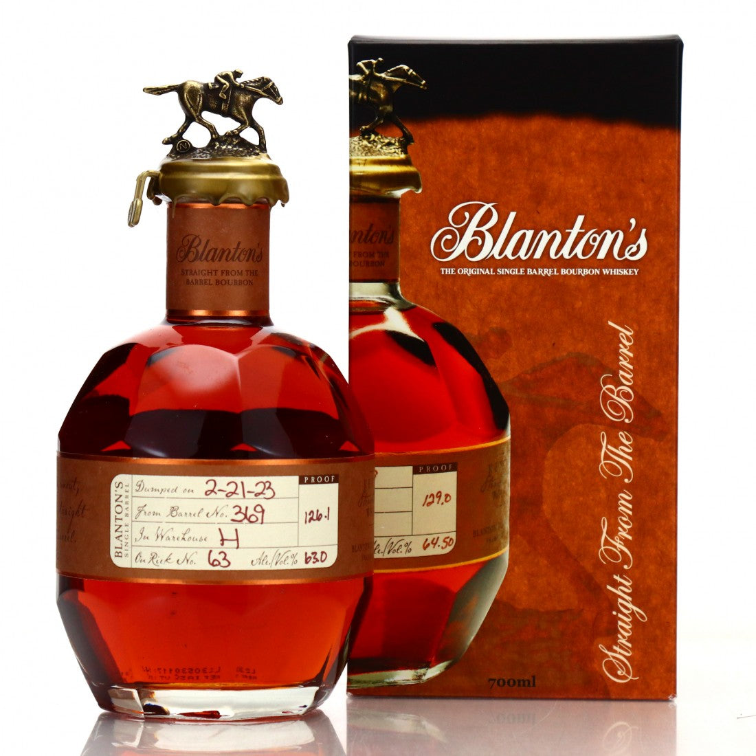 Blanton's Straight From The Barrel Kentucky Straight Bourbon