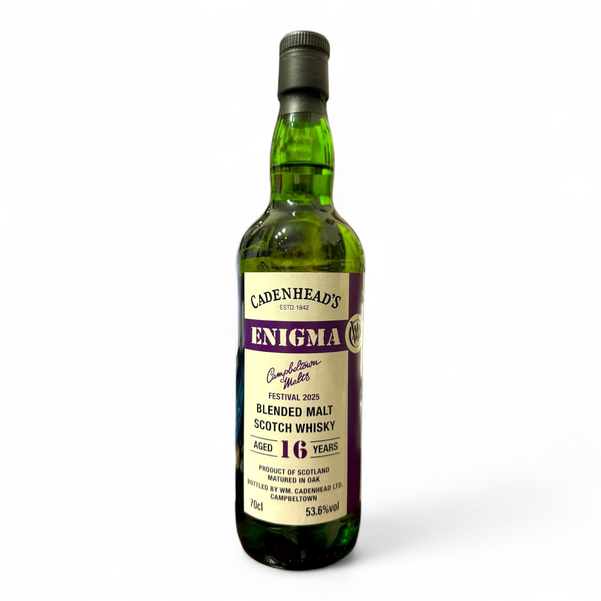 Cadenhead's Enigma 16 Year Old 2008 Campbeltown Malts Festival