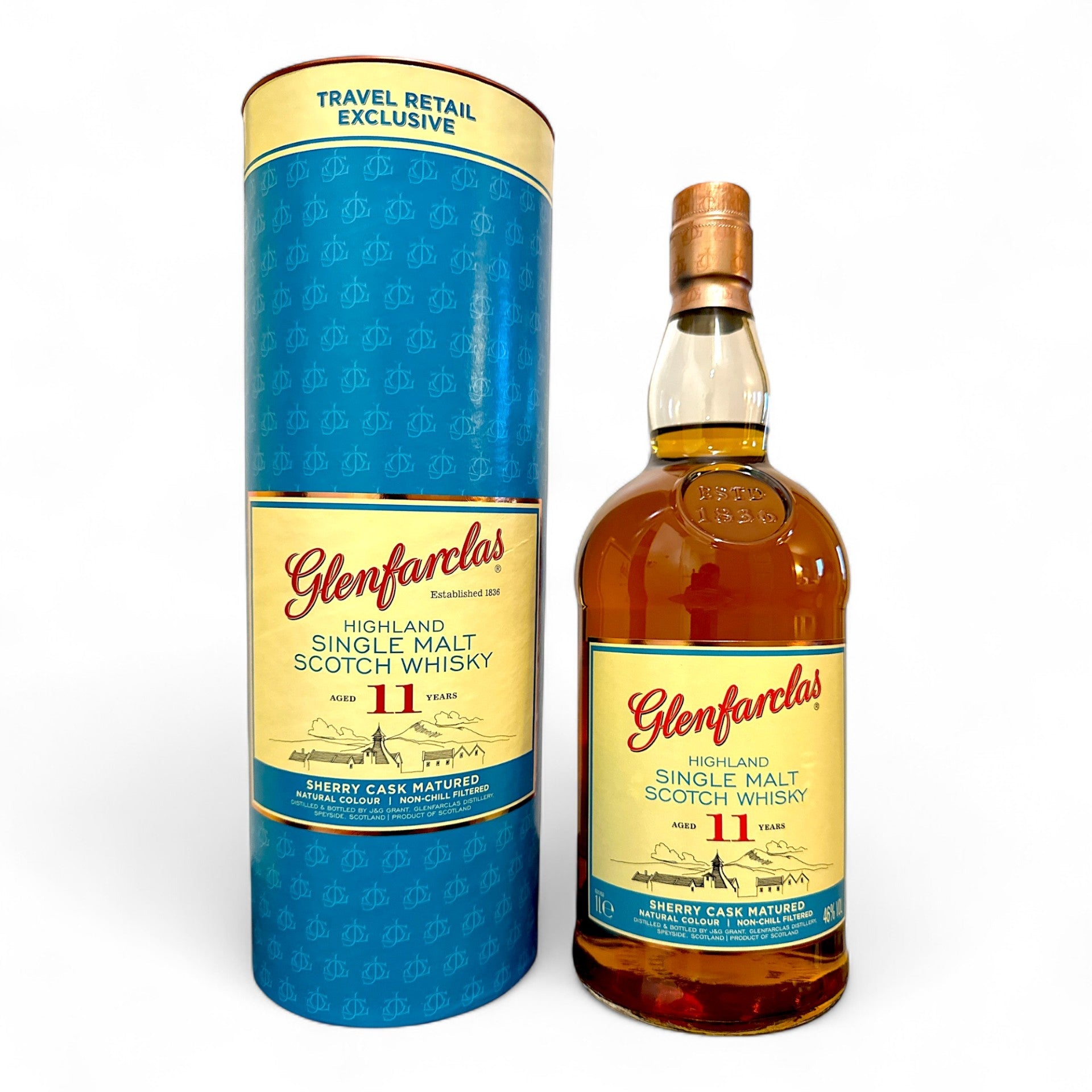 Glenfarclas 11 Year Old Sherry Cask Matured Travel Retail