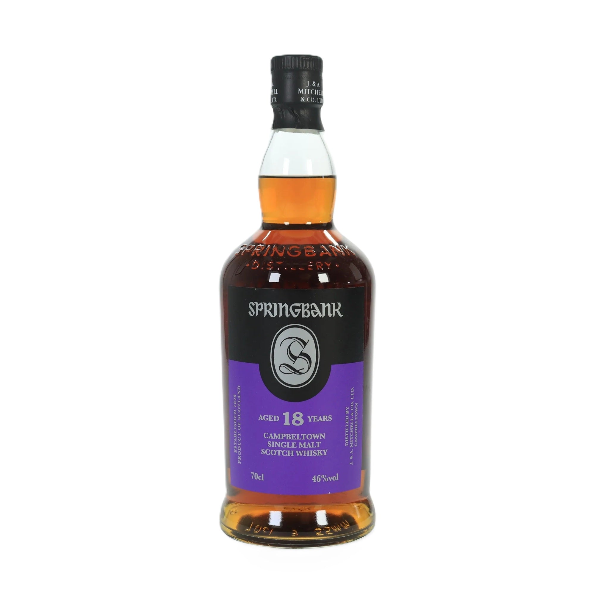 Springbank 18 Year Old Campbeltown Single Malt Scotch Whisky (2023