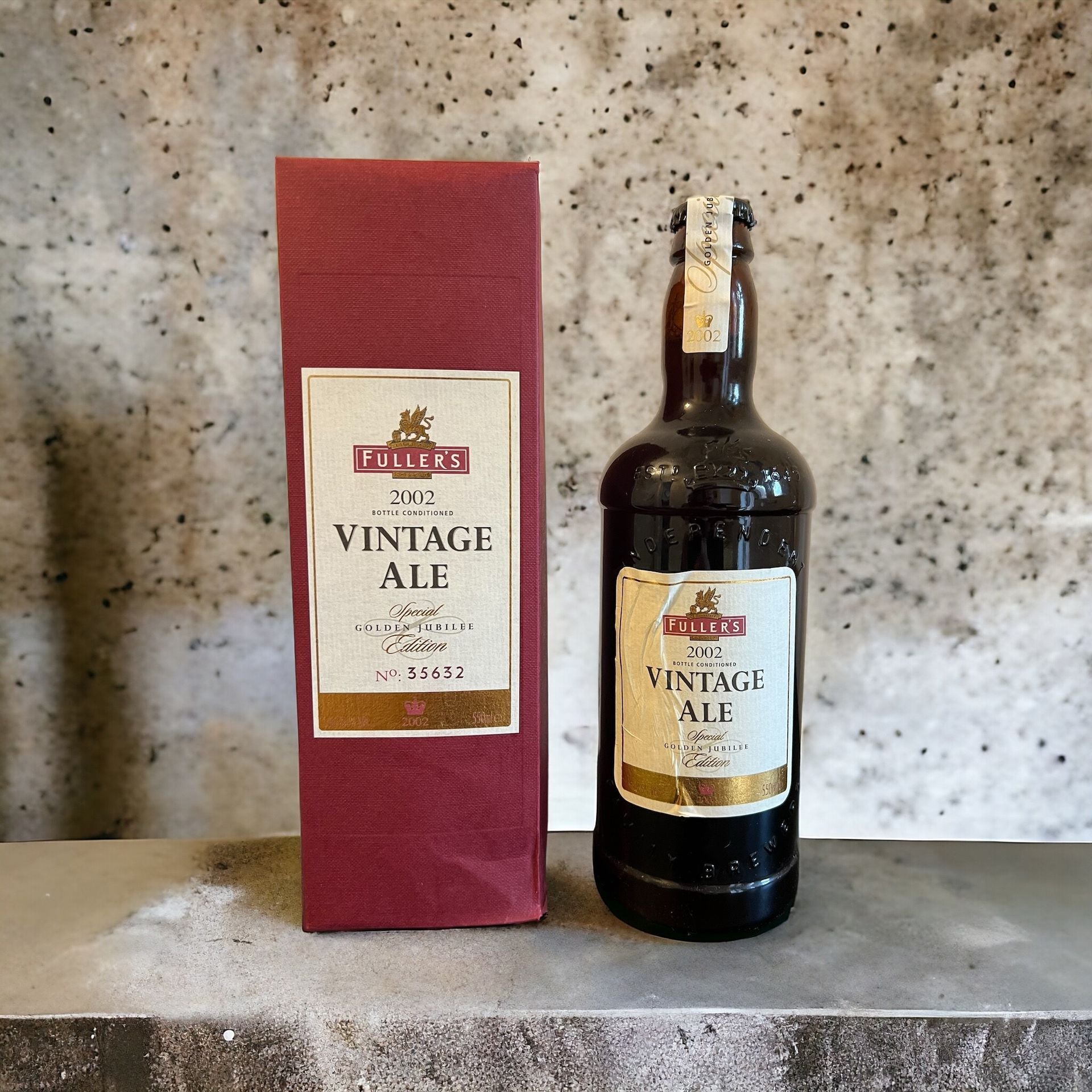 Fuller's Vintage Ale 2002 500ml Bottle (22 Year Old Beer) – Whisky ...