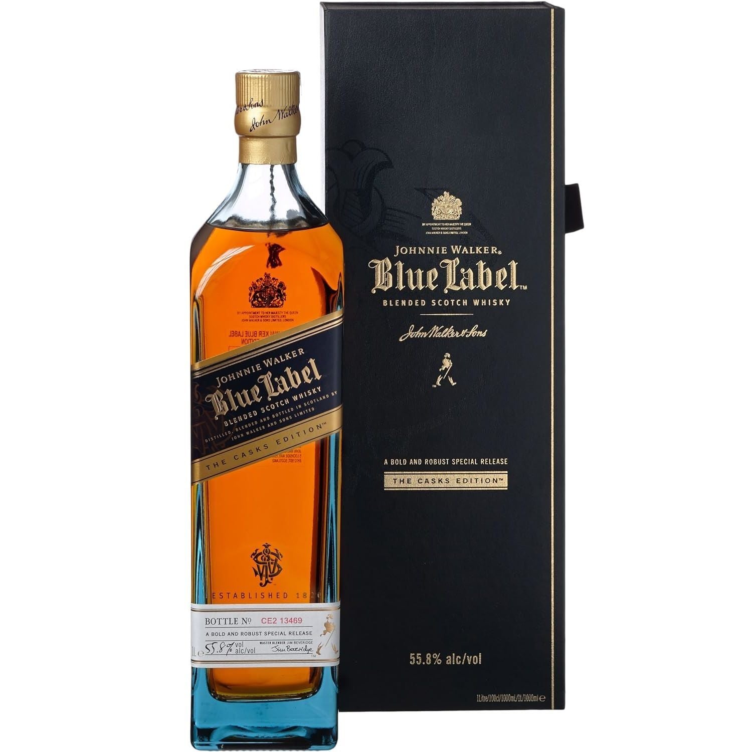 Johnnie Walker Blue Label Casks Edition 1litre 55.8% ABV! – Whisky