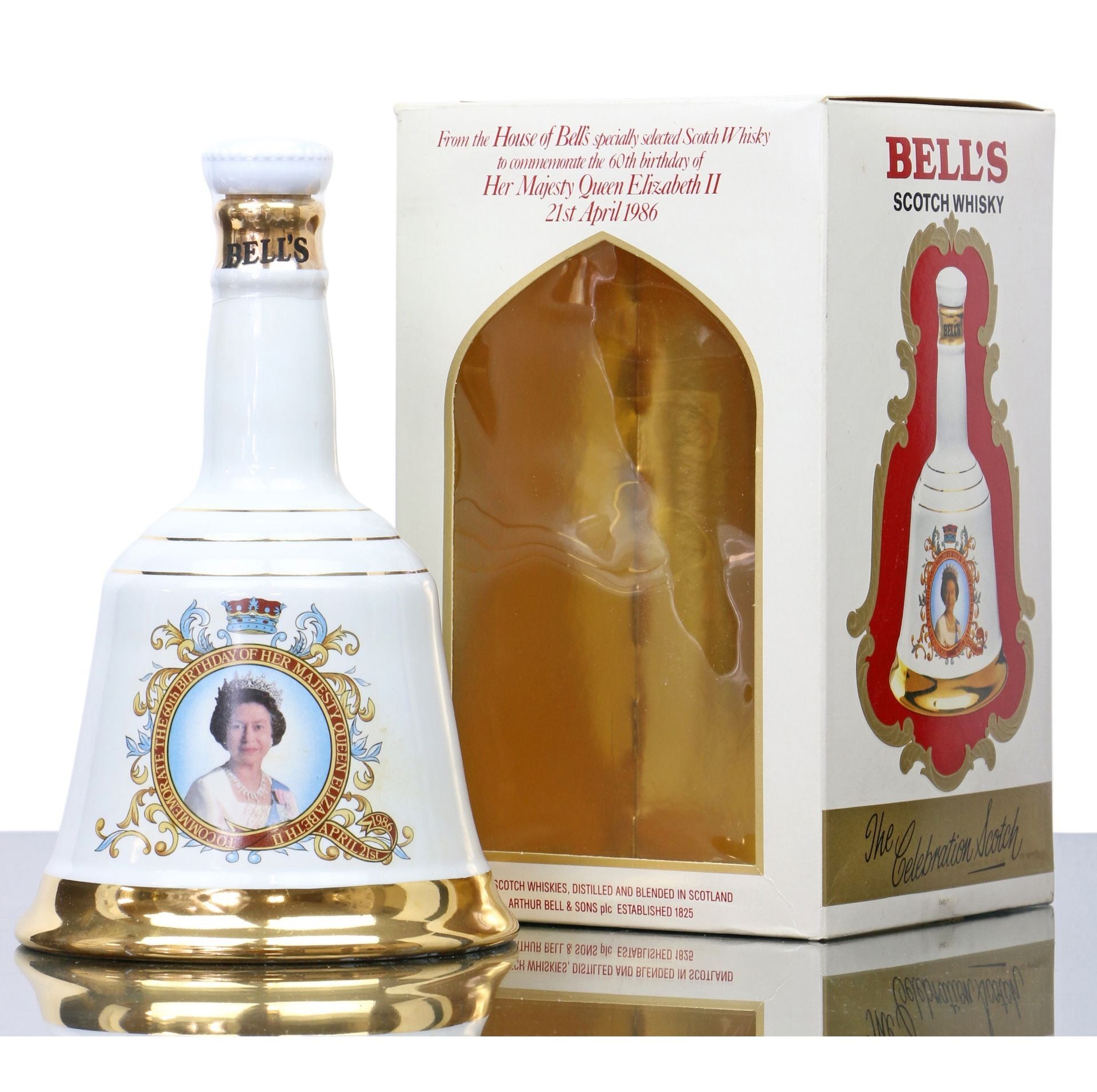 Bell's Queen Elizabeth's 60th Birthday Decanter (1986) 75cl