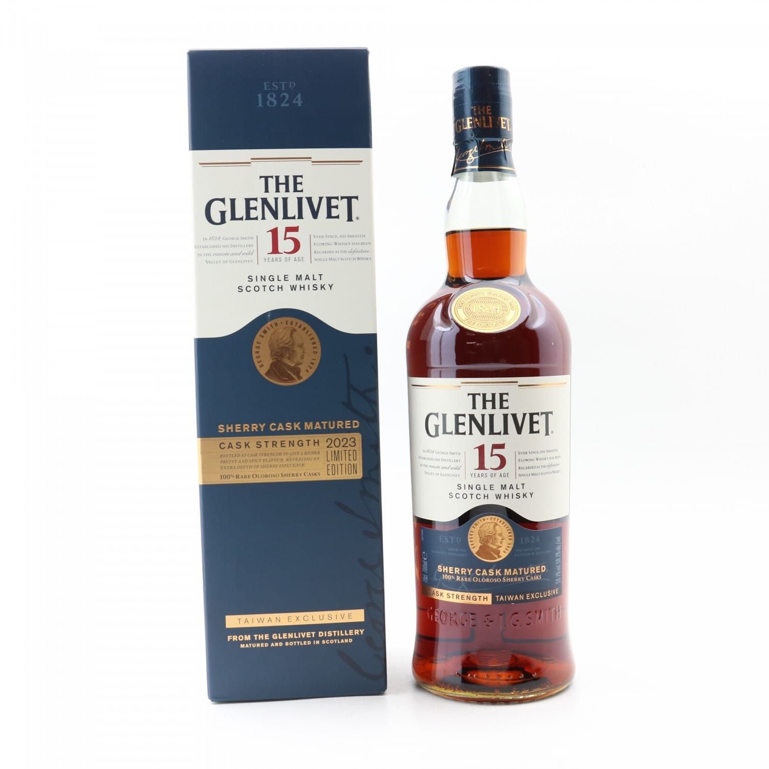 Glenlivet 15 Year Old Sherry Cask Taiwan Exclusive Cask Strength