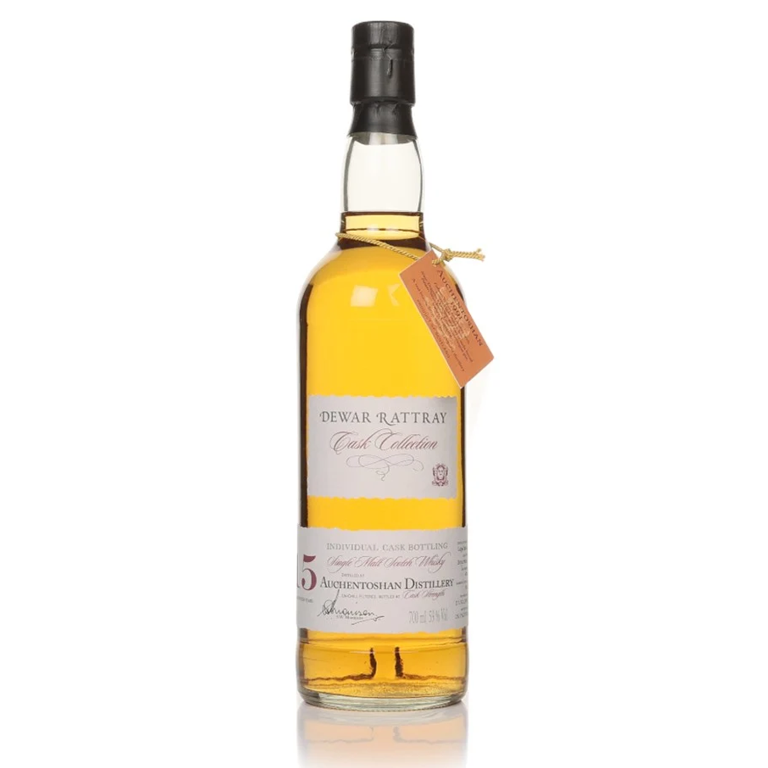Vincent Rattray Auchentoshan 15 Year Old Single Cask Collection Dewar Rattray (1991-20 ...