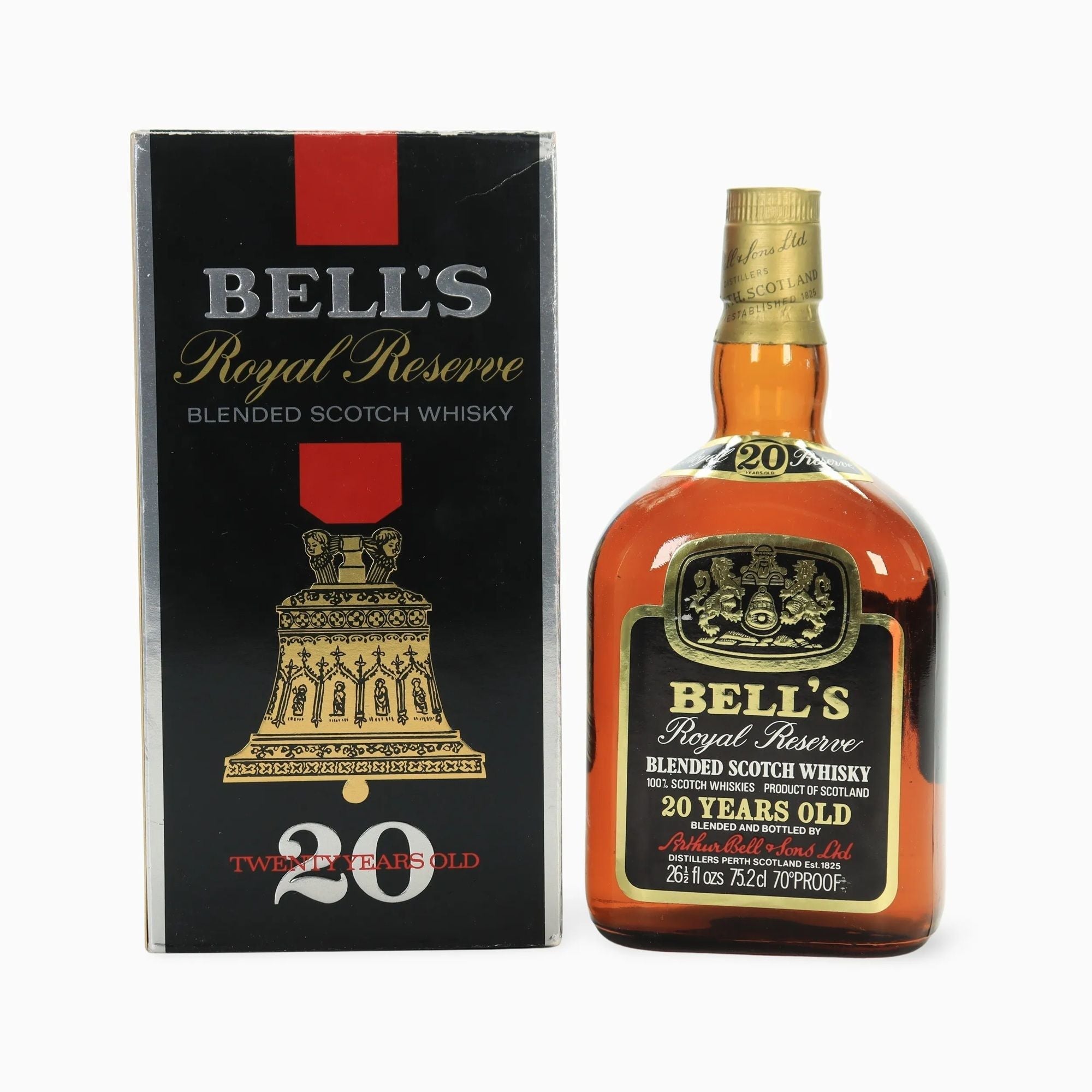 BELL'S  Reserve 20 YEARS OLD 古酒 Bell's 20 Year Old Royal Reserve Blended Scotch Whisky (1980s