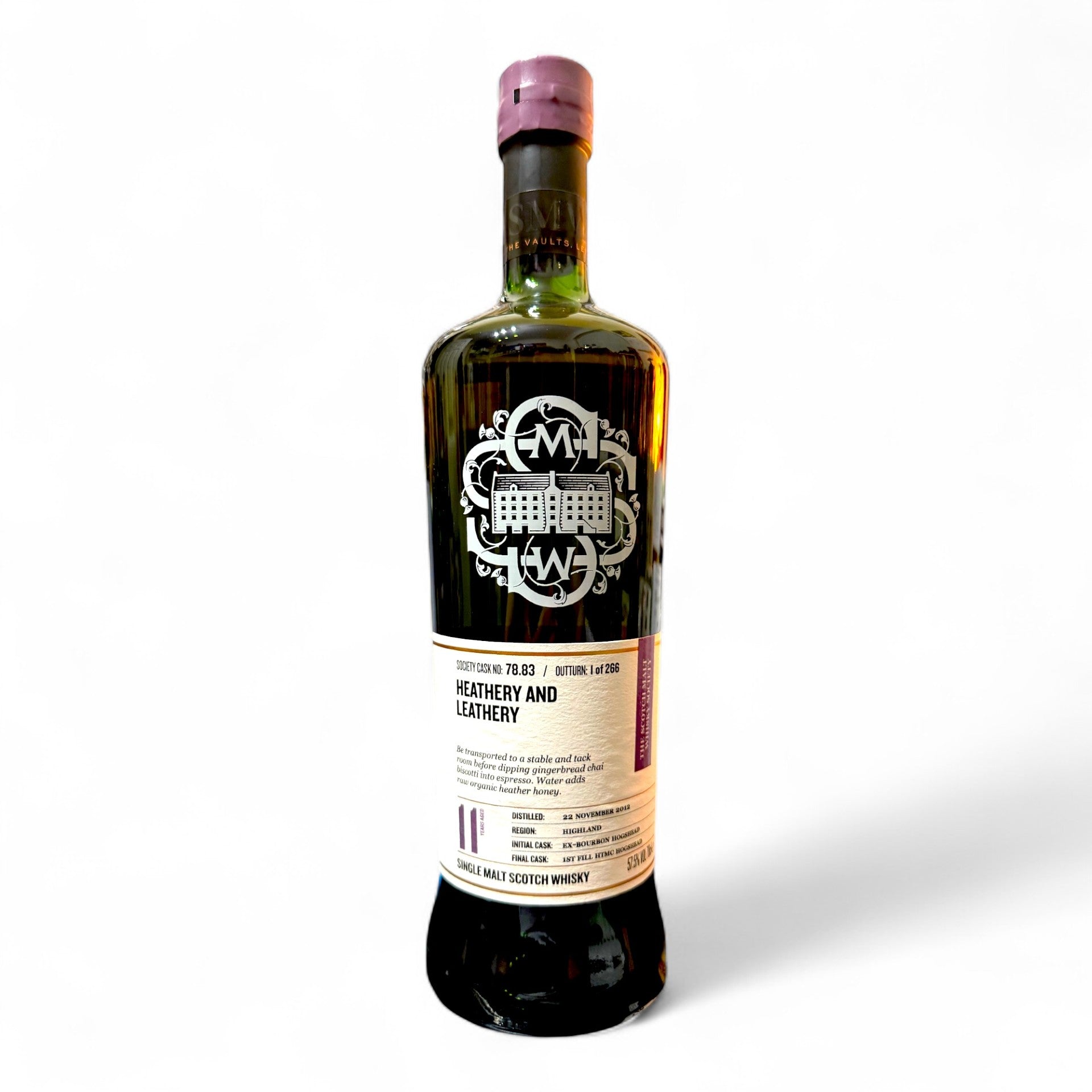 Ben Nevis 11 Year Old 2012 Single 1st Fill HTMC Hogshead Finished Hogs ...