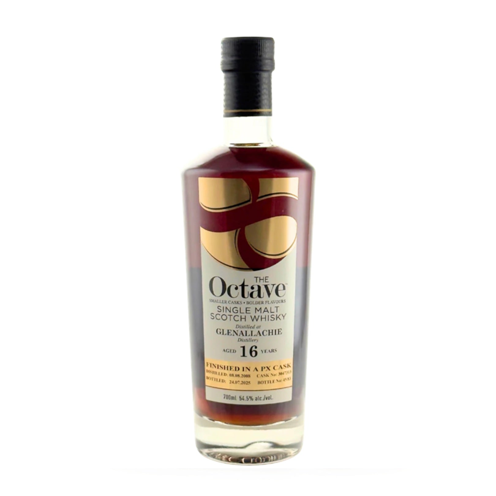 GlenAllachie 16 Year Old 2008 Duncan Taylor Single PX Octave Cask Fini ...