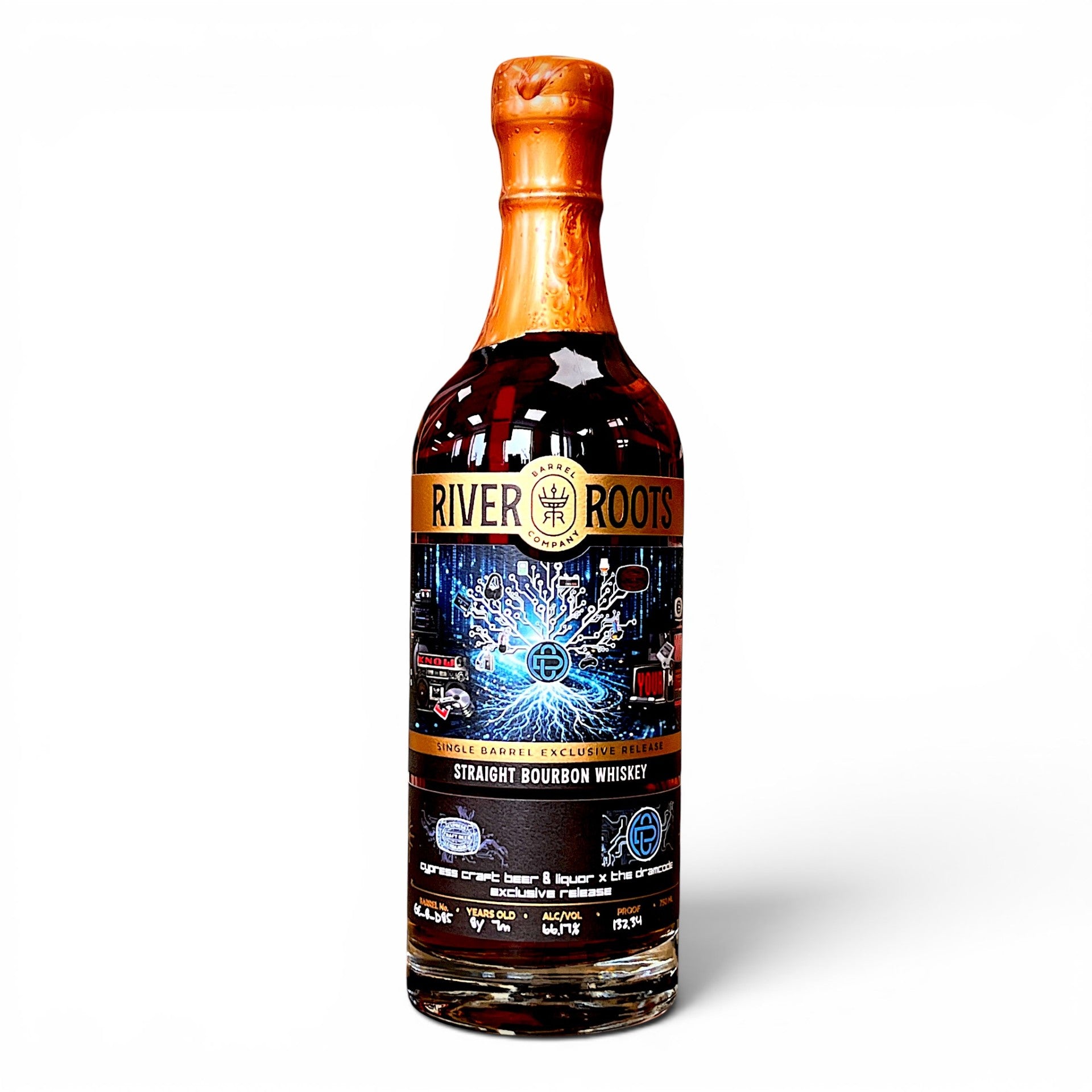 River Roots 8 Year Old Private Single Barrel Select #GE-8-D85 The Dram ...