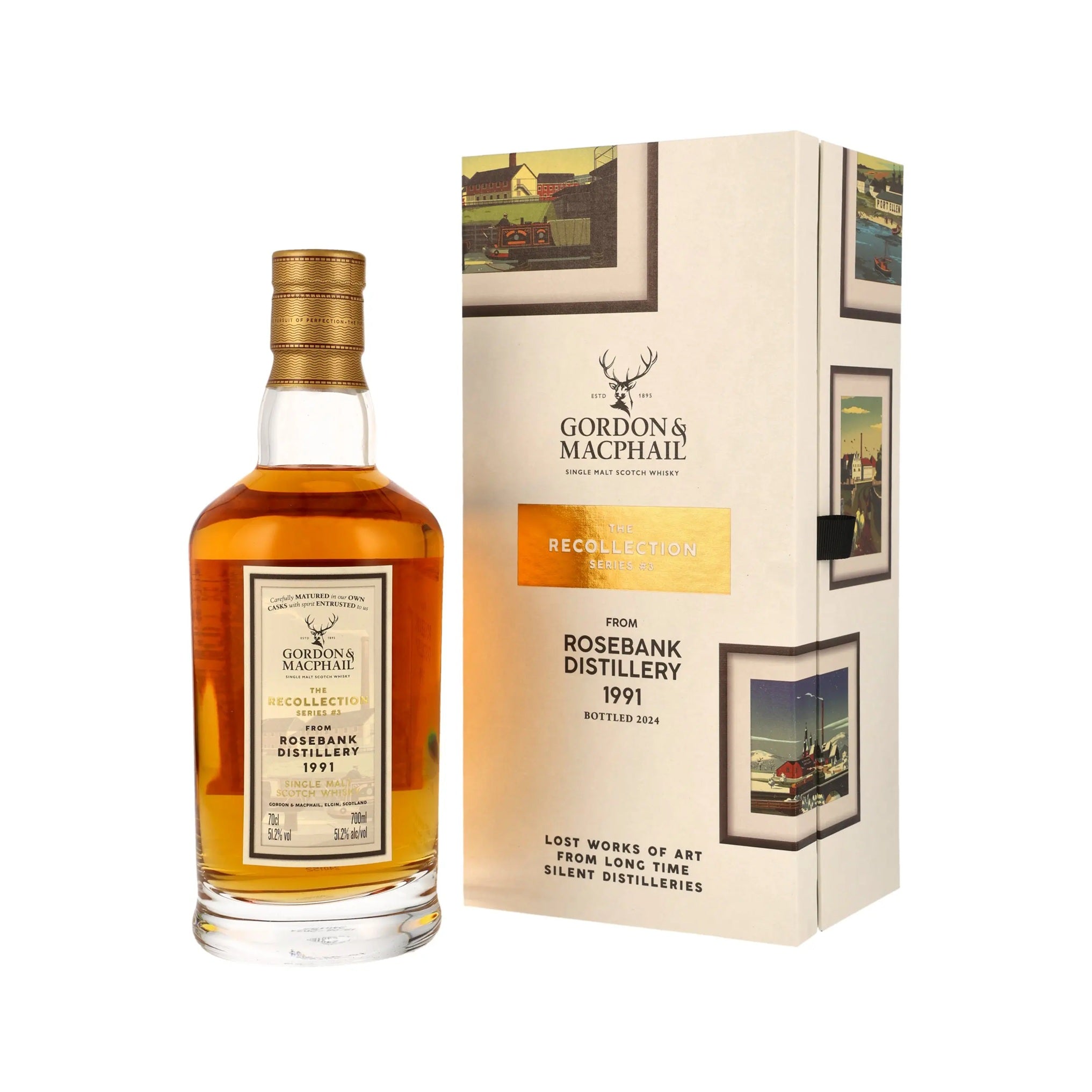 Rosebank 32 Year Old 1991 Gordon & Macphail Recollection Series 3